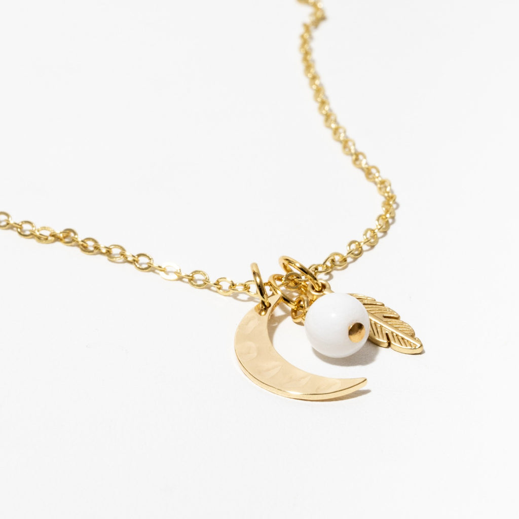 Summer Island Gold-Plated Necklace (Customisable)