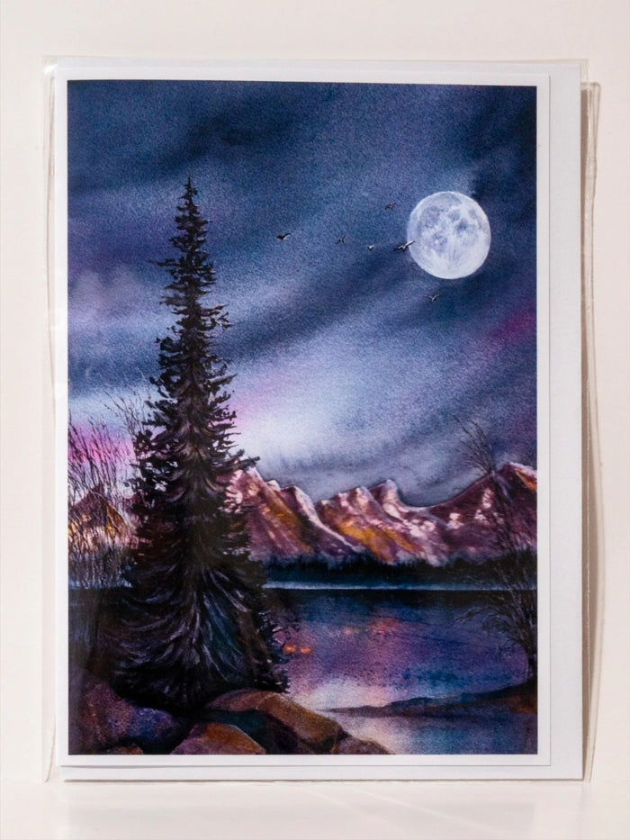 "Moonlight" Greeting Card
