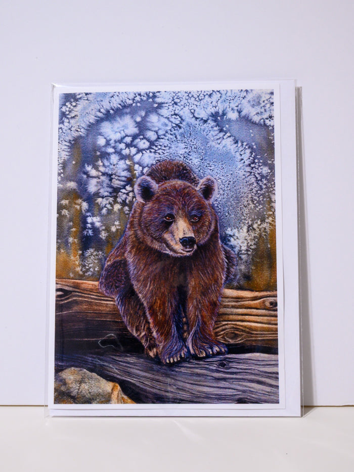 "Grizzly" Greeting Card