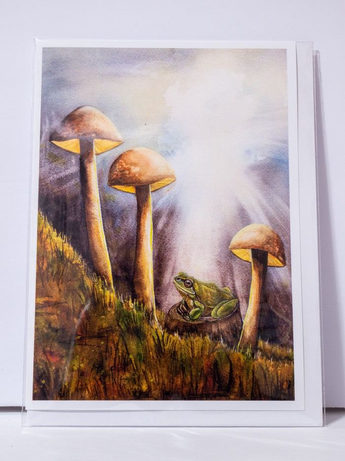 "Enchanted Toad" Greeting Card