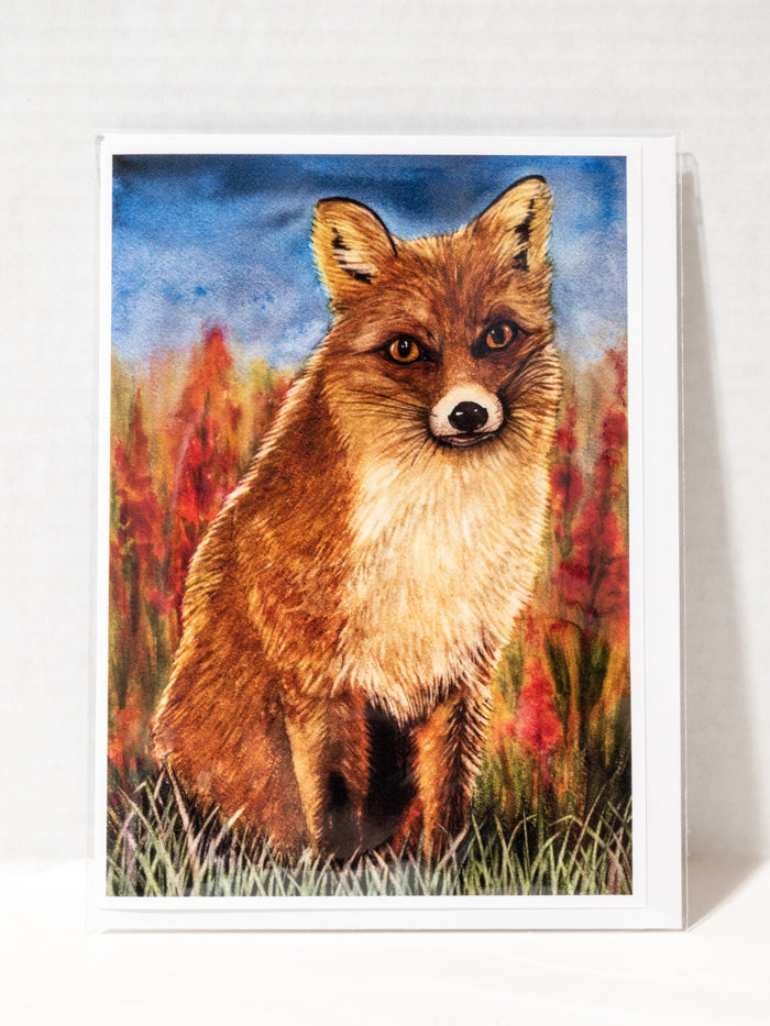 "Fox" Greeting Card