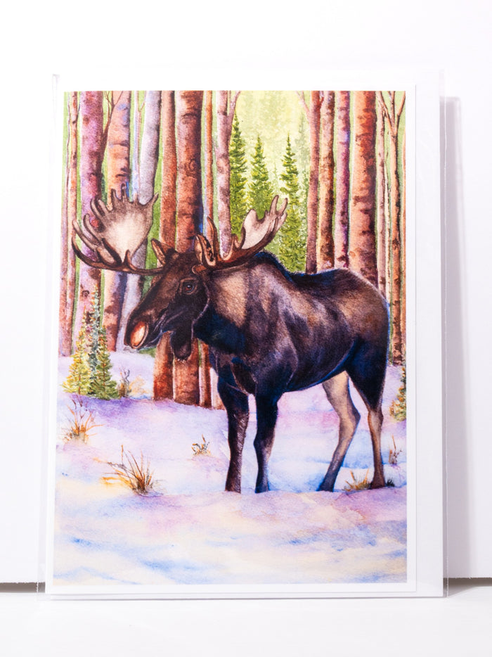 "Moose" Greeting Card