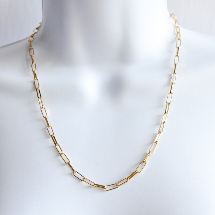 Annika Gold-Plated Chain Necklace